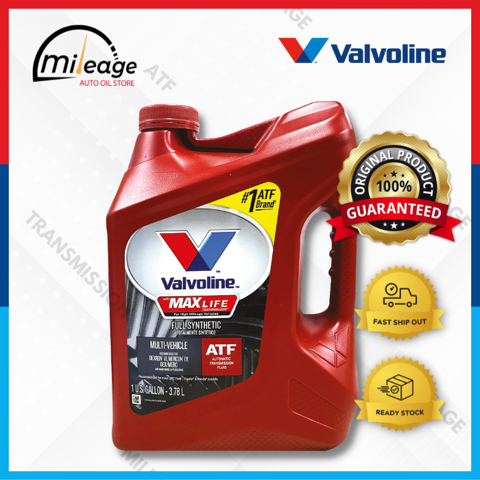Valvoline Maxlife ATF MultiVehicle Transmission Fluids (1 Gallon