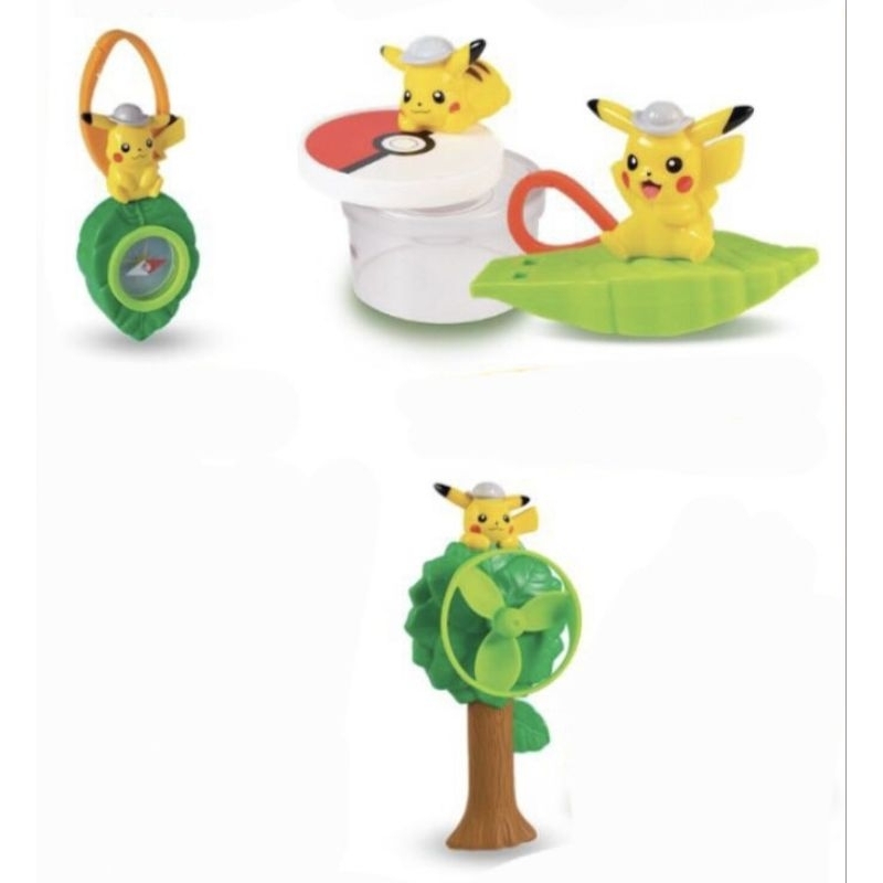 Pokemon Pikachu toy set happy toys happy meal Shopee Malaysia