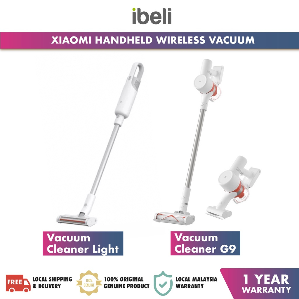 Xiaomi Handheld Wireless Handheld Vacuum Cleaner G9/1C/G11 Shopee