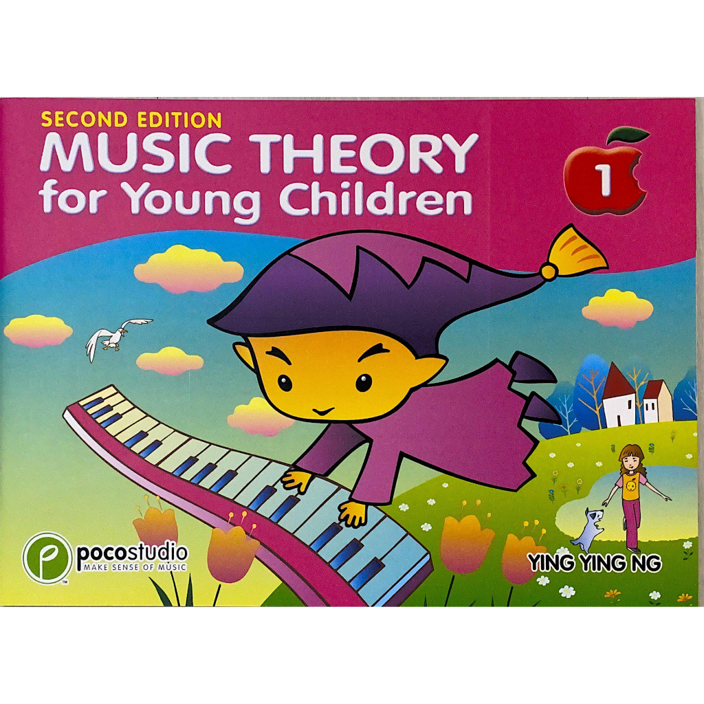Music Theory For Young Children Book 1, 2, 3 (BEGINNER MUSIC BOOK