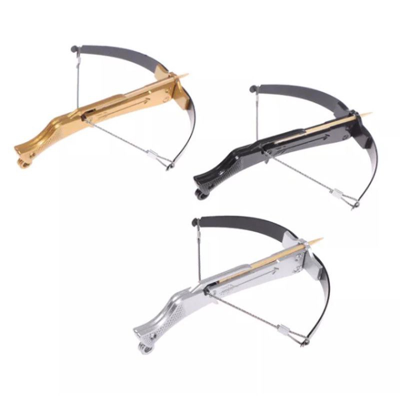 Toothpick Mini Crossbow Bow Cross Arrow Bow Toy Shopee Malaysia