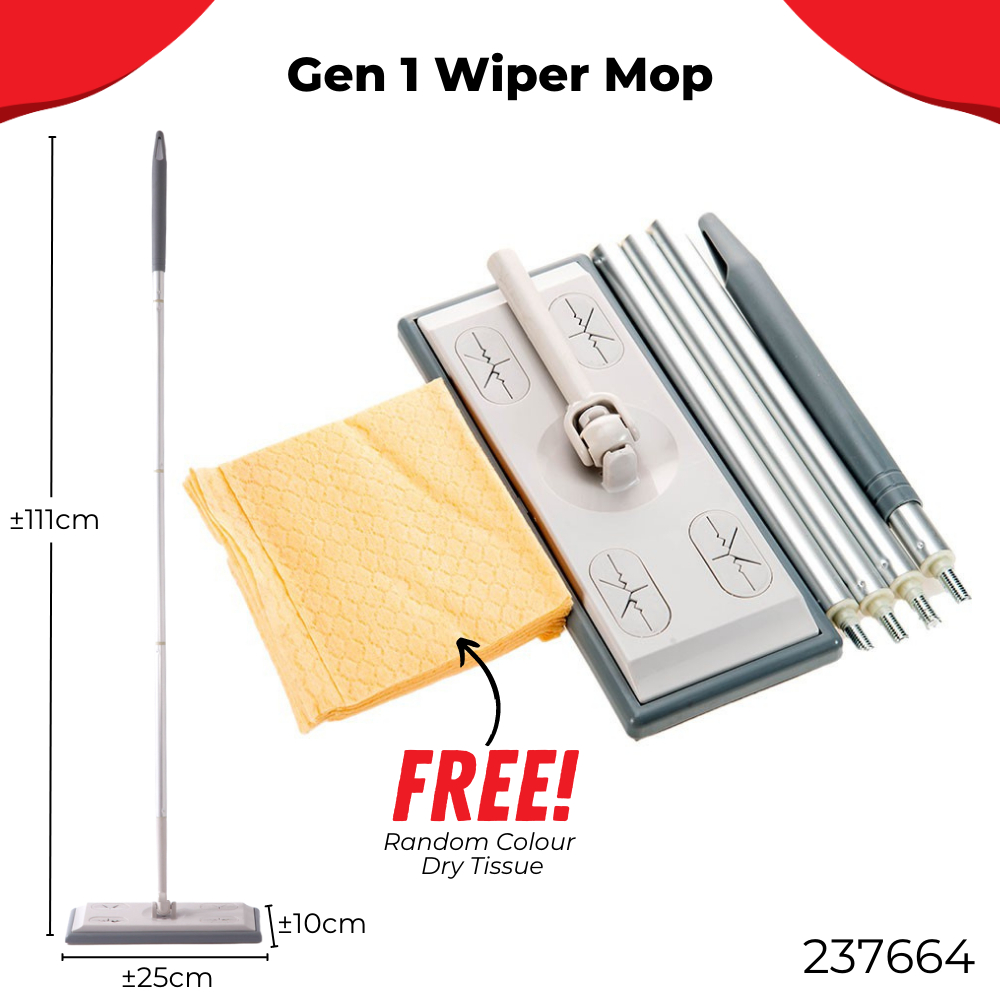 SUPERSAVE Super Wet Mop Wiper Floor Mops Wipes Dust Removal Disposable