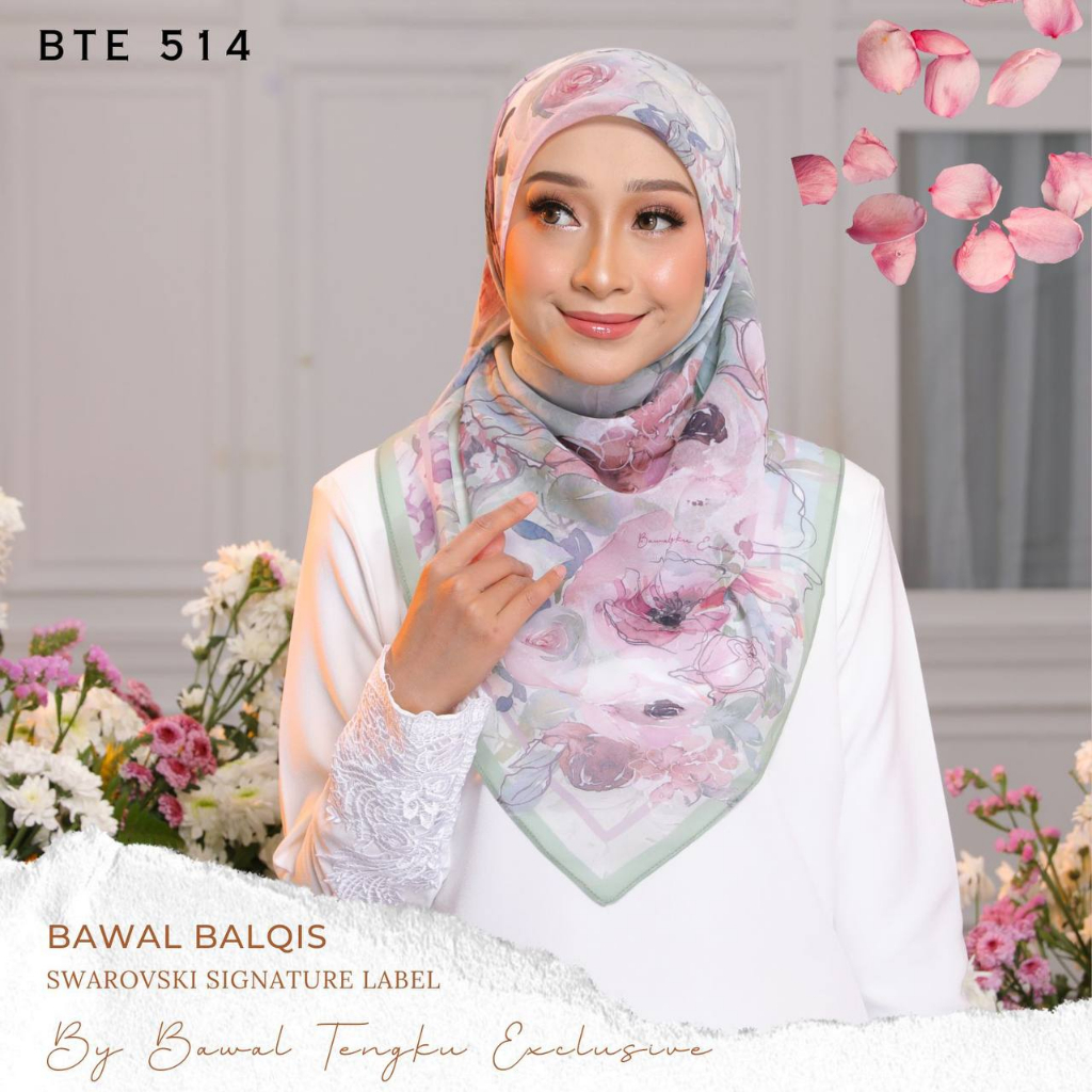 FREE BROOCH - BAWAL COTTON VOILE / TUDUNG PRINTED / TUDUNG CORAK ...