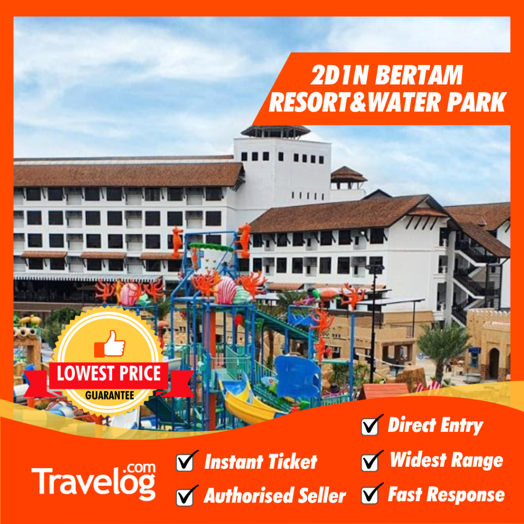 Penang Bertam Resort&Water Park 2 Days 1 Night includes Bertam Souk