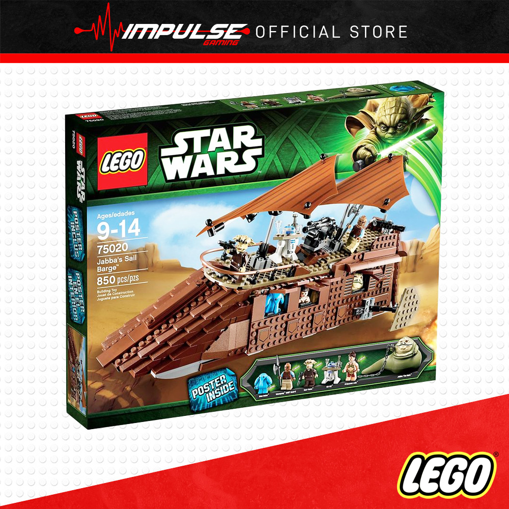 Lego 75020 star wars online jabba's sail barge stores
