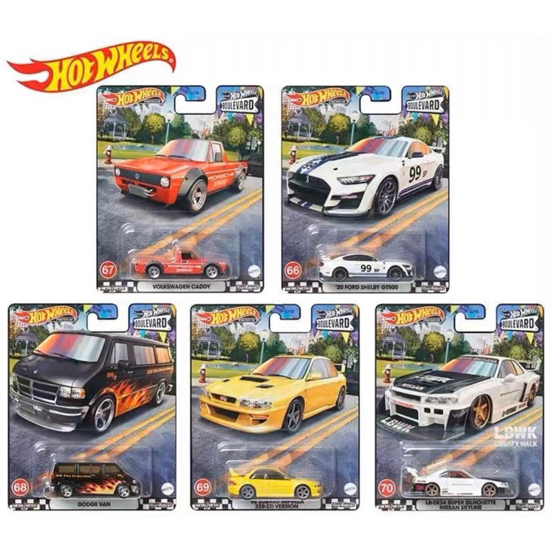 Hotwheels 2023 Boulevard Set Dash P (Nissan LB-ER34 Skyline LBWK ...