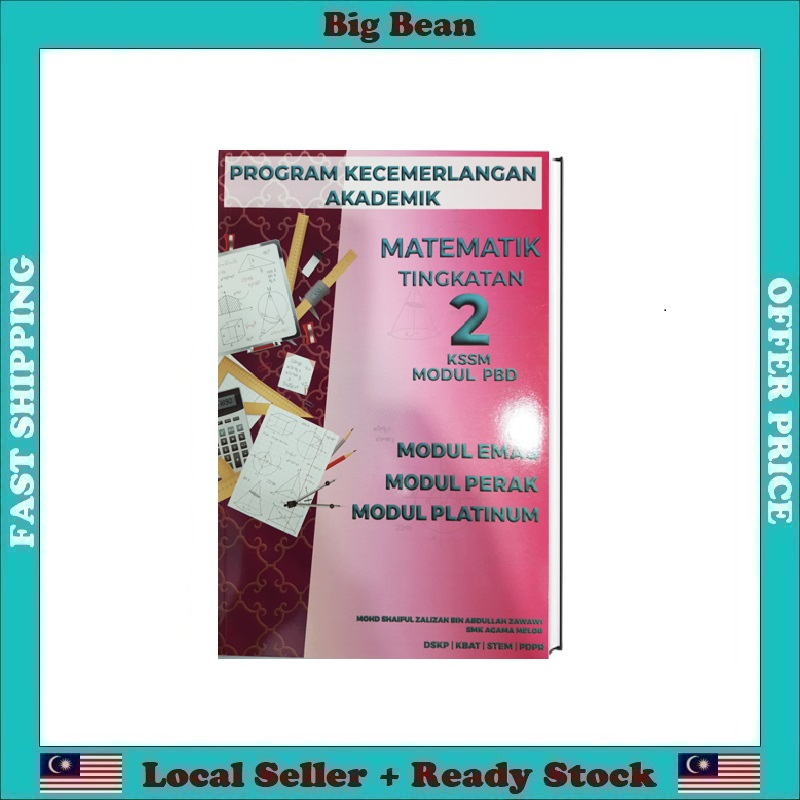 Buku Matematik Tingkatan 2 KSSM Modul PBD KBAT | Shopee Malaysia