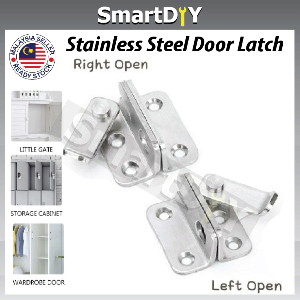 Stainless Steel Home Safety Door Lock Swivel Swing Bolt Door Latch 