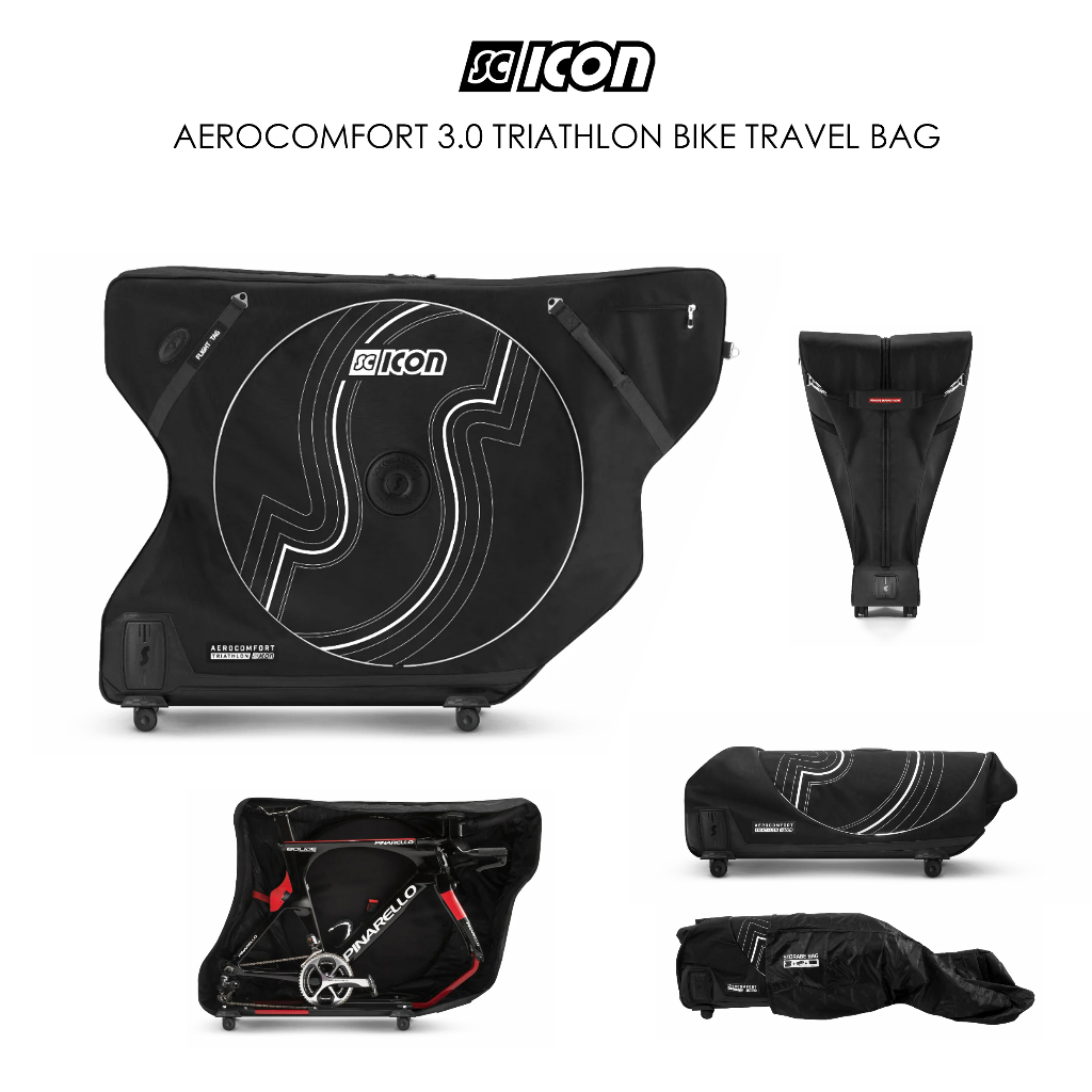 Aerocomfort triathlon 3.0 tsa bike travel bag clearance
