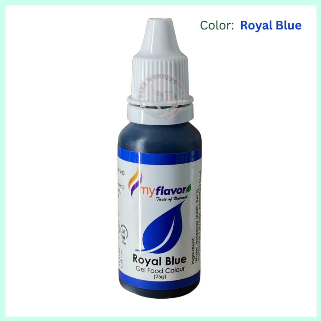 Myflavor Gel Food Colour/Pewarna Gel Makanan/Food colouring/Edible gel