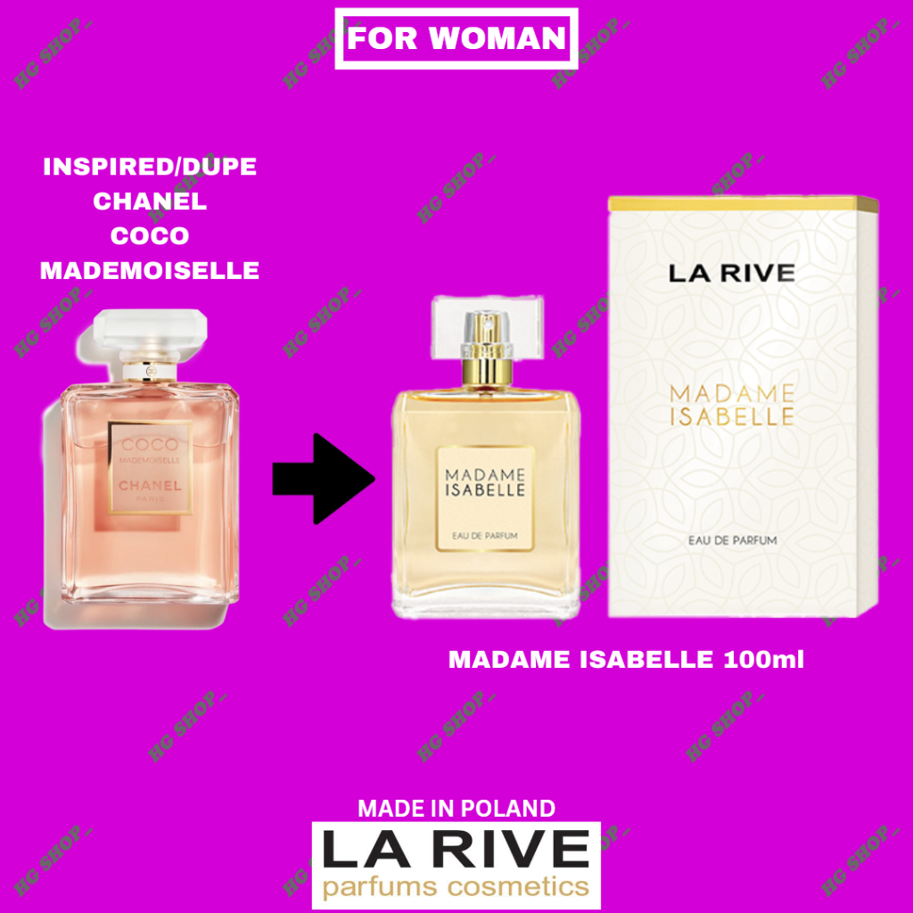 PERFUME LA RIVE MADAME ISABELLE EDP 100ml (ORIGINAL) Shopee Malaysia
