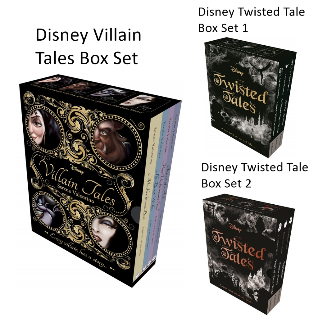 Disney Twisted & Villian Tales Special Edition 5 Books Collection