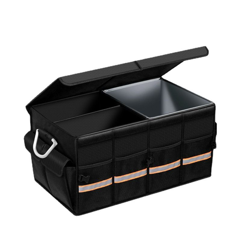 Foldable Storage Box Car Boot Organizer Multipurpose Container Waterproof  Foldable Storage Box Trunk Camping Compartment