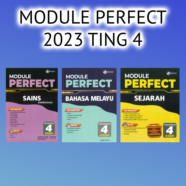 BUKU KERJA / LATIHAN MODULE PERFECT TINGKATAN 4 | Shopee Malaysia