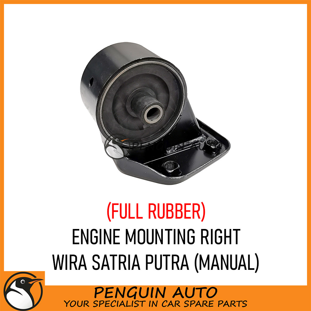 PROTON WIRA SATRIA PUTRA ARENA MANUAL RIGHT ENGINE MOUNTING GEAR BOX RACING FULL RUBBER BUSH
