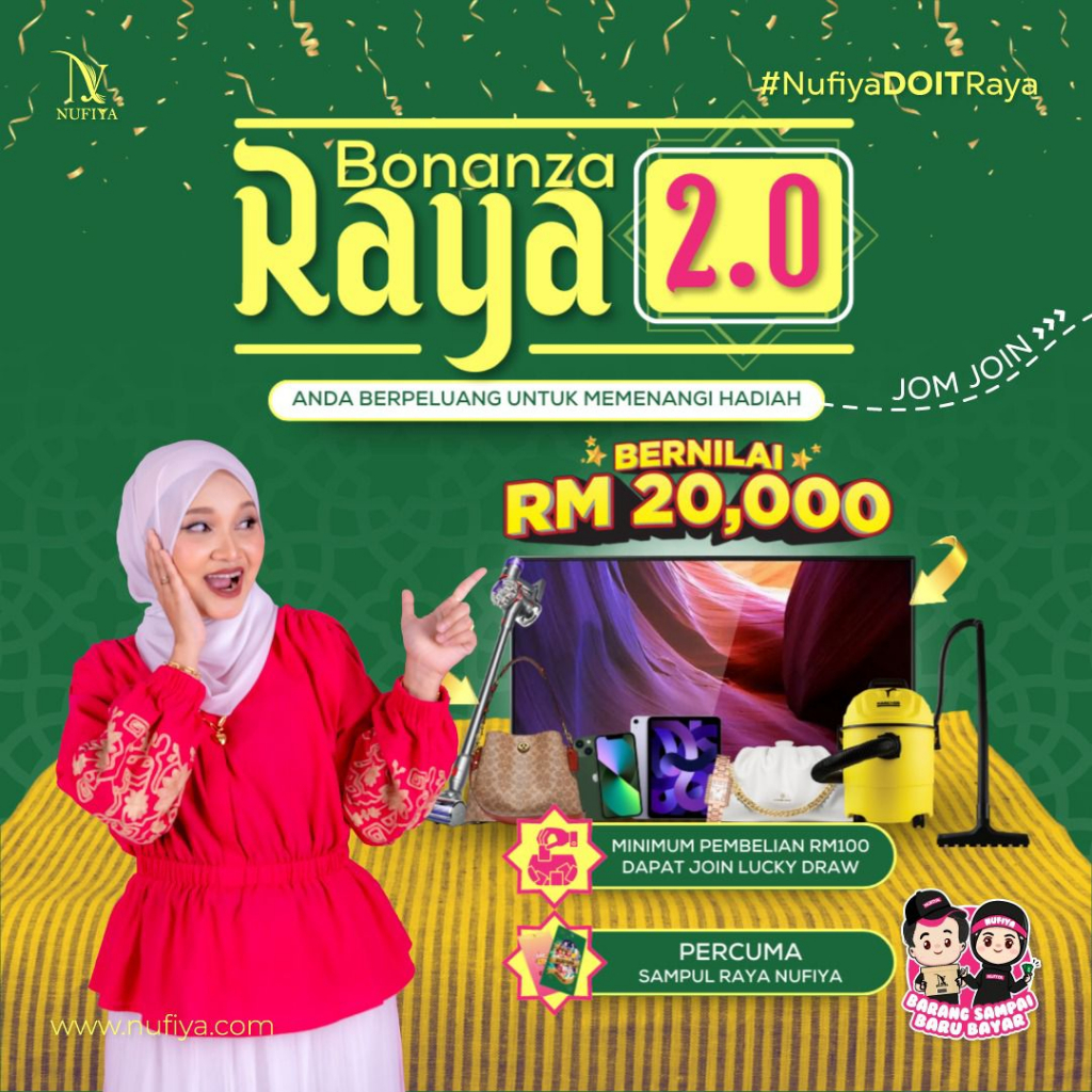 Lucky Draw Bonanza Raya Menang Hadiah | Shopee Malaysia