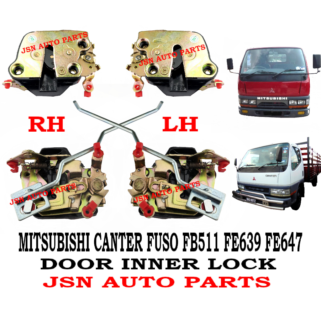 J08S06 DOOR INNER LOCK CANTER GUTS FB511 FE639 FE648 MITSUBISHI FUSO ...