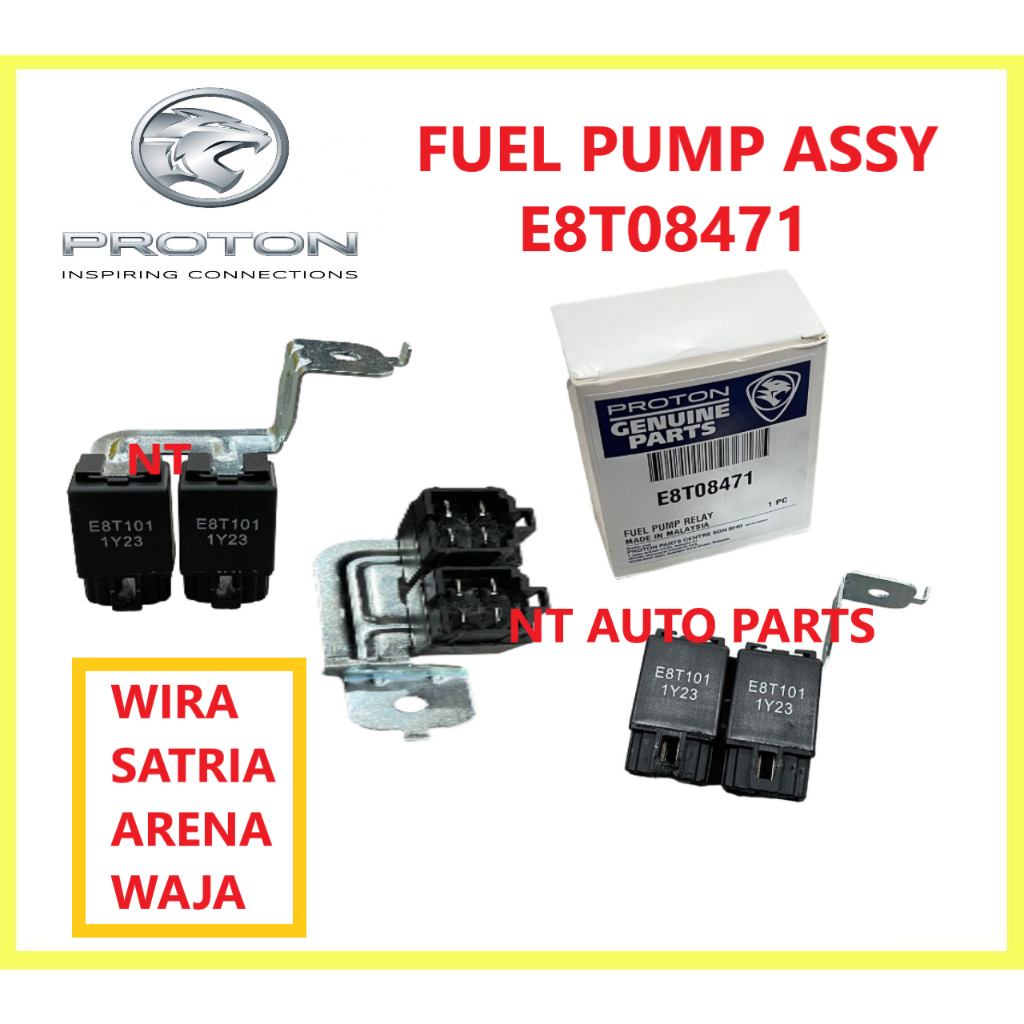 Fuel Pump Relay Set Proton Wira,Waja,Satria,Arena And Waja (1Pair