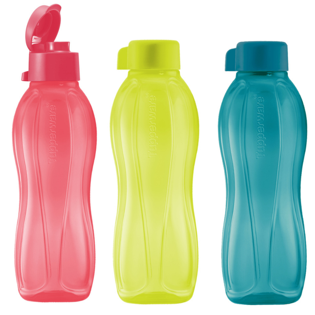 Tupperware Eco Water Bottle 500ml x 1 Pc (Rubine Red, Margarita ...