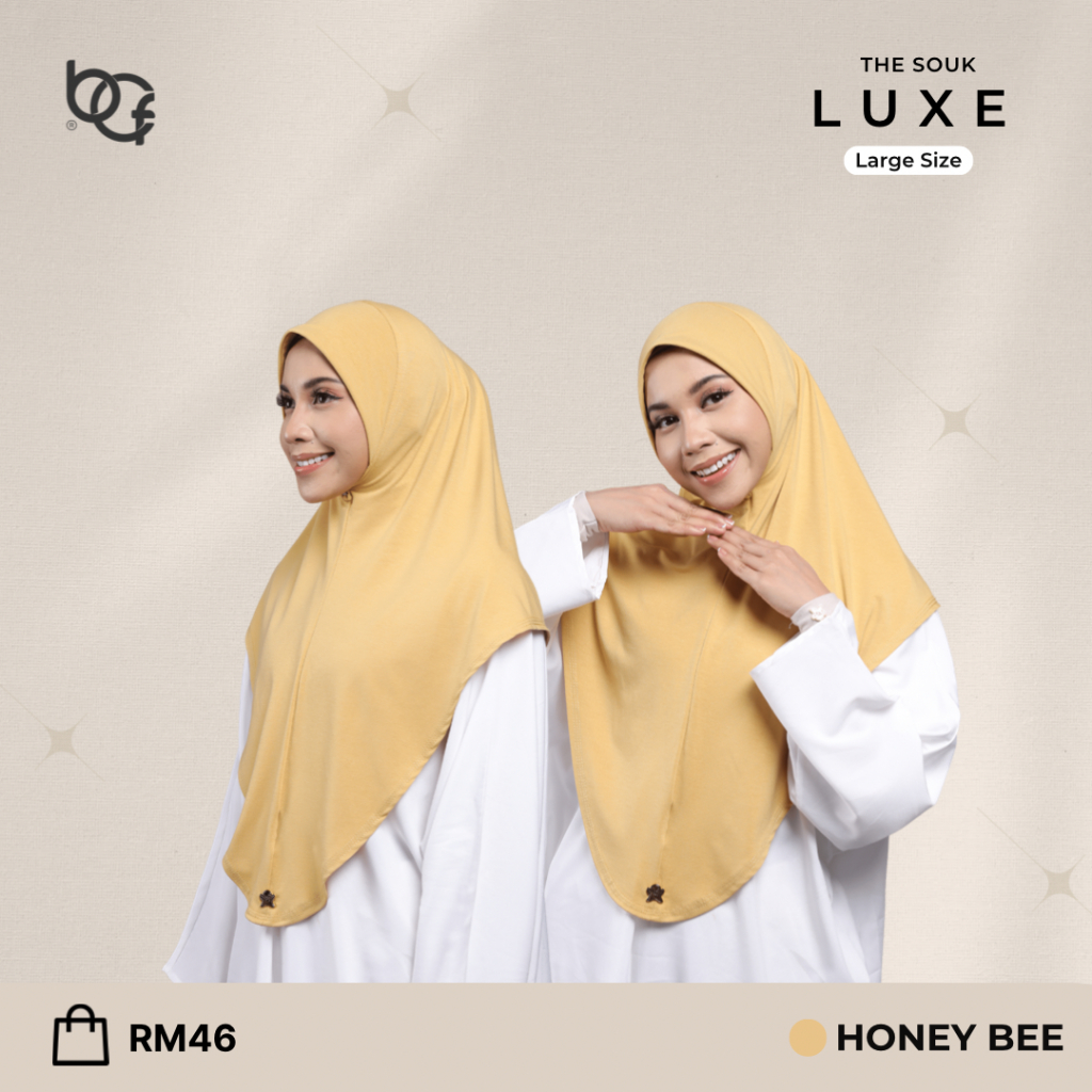 [LUXE] SAIZ L XL tudung souk luxe bychefiza tudung labuh sarung cotton
