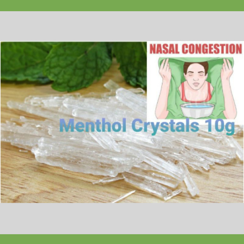 Menthol Crystals Mentol/ Hidung Tersumbat/ Blocked Stuffy Nose Sinus ...