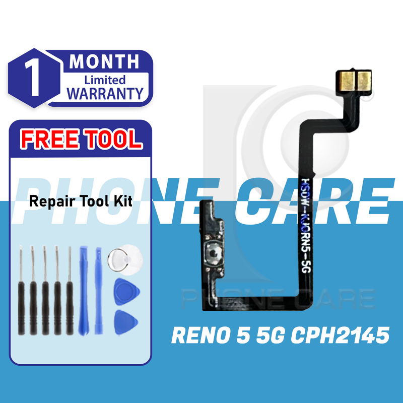 Flex Cable Con Botones De Volumen Para REALME GT Master Edition Y OPPO Reno5 5G - Repuesto Original