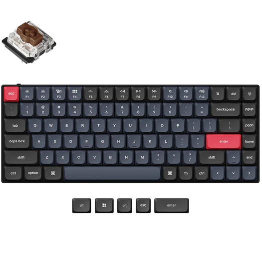 # Keychron S1 RGB Low Profile Mechanical Keyboard (Hot-Swappable) # [2 ...