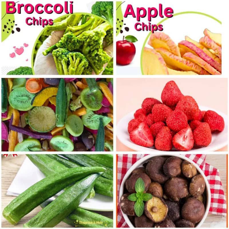 (100 Gram)Gred Premium AAA Vegetarian Dried Okra Chip Halal Okra