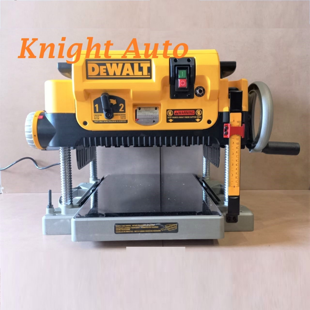DEWALT DW735 220240V Thickness Planer Shopee Malaysia