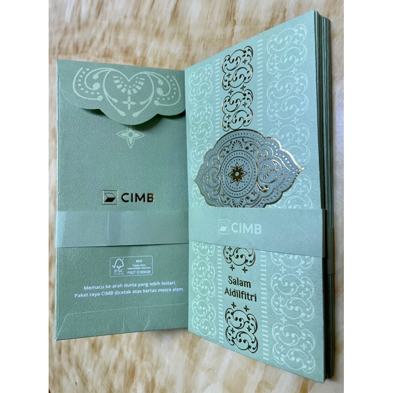 Cimb Raya Packet Green Packet Sampul Raya Shopee Malaysia