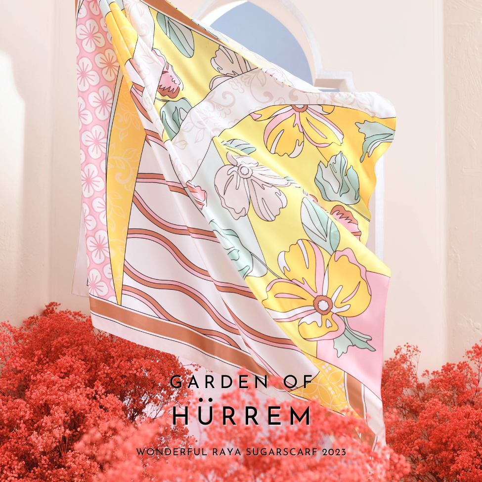 Sugarscarf Mixed Satin Silk Square Scarf (45