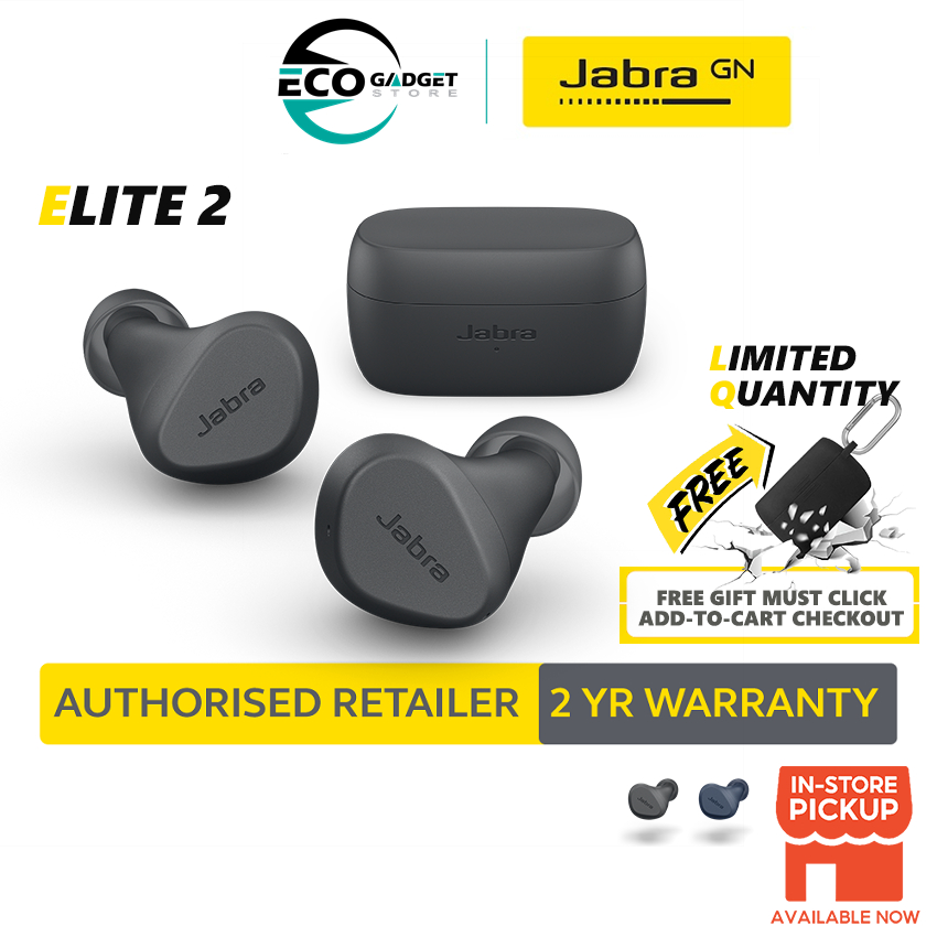 Jabra Elite 2 Noiseisolating True Wireless Earbuds. ADD ON FREE