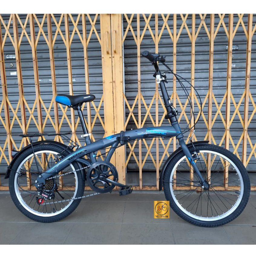 TREKING FOLDING BIKE 20" 3 X 7 SPEED Shopee Malaysia