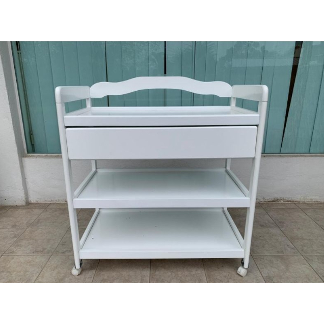 Seni Daya Angel Cot Local Premium Solid Hardwood Baby Changing Table