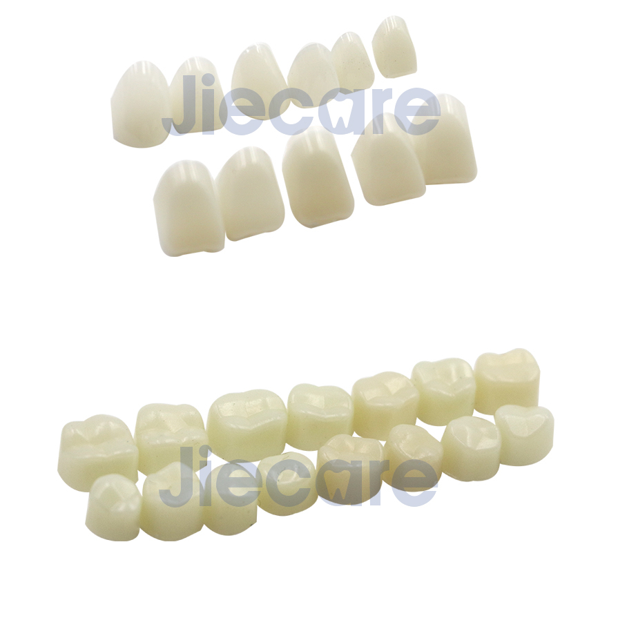 2 Packs Dental Temporary Crown Anterior Molar Teeth Veneers Replace