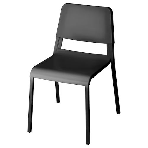 Ready Stock IKEA TEODORES Chair Dining Room Plastic Chair Backrest Kerusi Bench Study Chair Shopee Malaysia