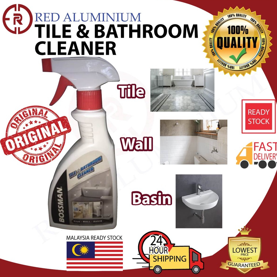 Tile and bathroom cleaner tile wall basin toilet bowl bath tub 500ml ...