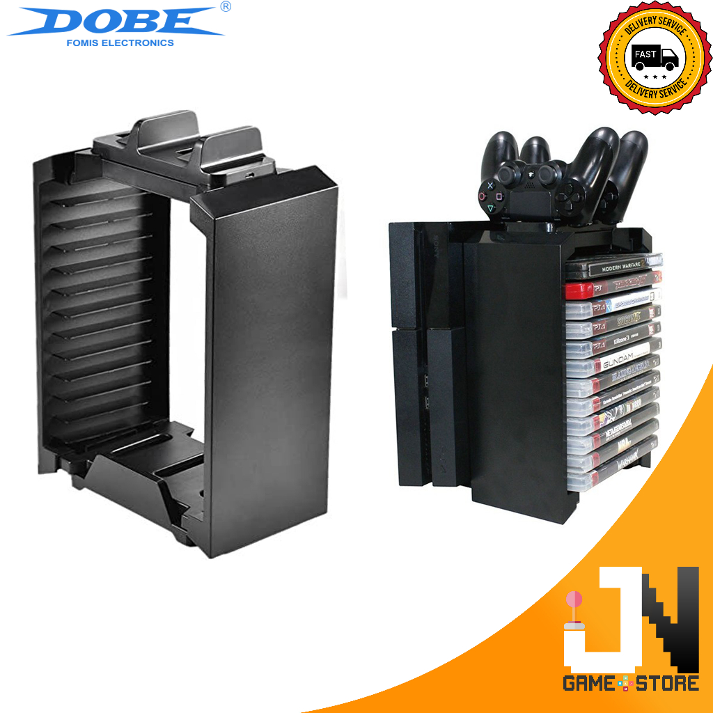 Dobe PS4 Multifunctional Storage Stand Kit (NEW) Shopee Malaysia