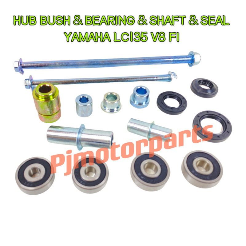 LC135 V8 Fi LC 135 V8 - Front/Rear Bearing Hub Spoket Oil Seal Sprocket ...