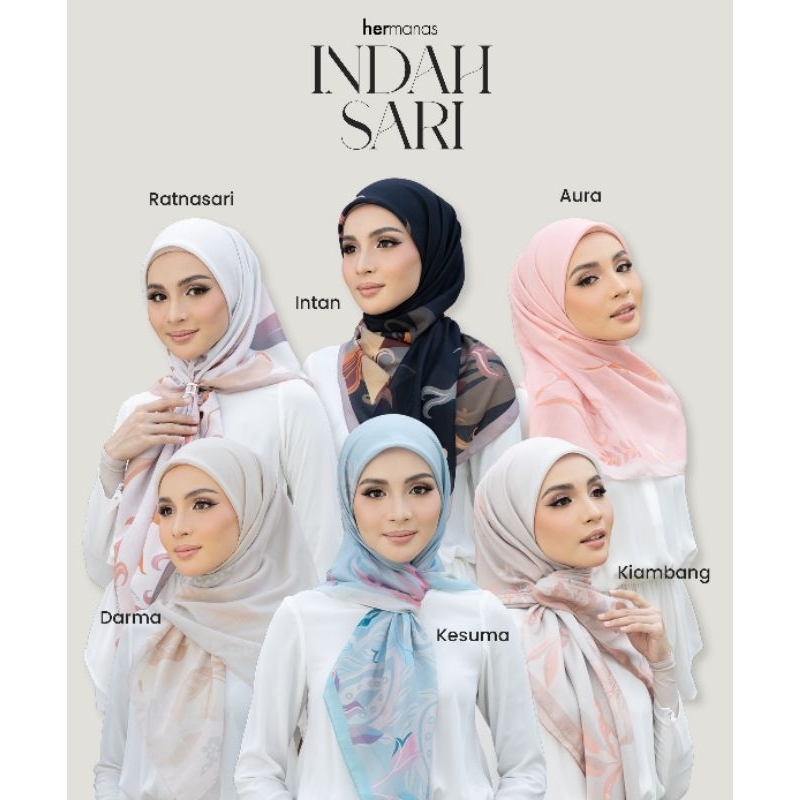 Aida Ira Putrajaya Tudung Bawal Hermanas Indah Sari 