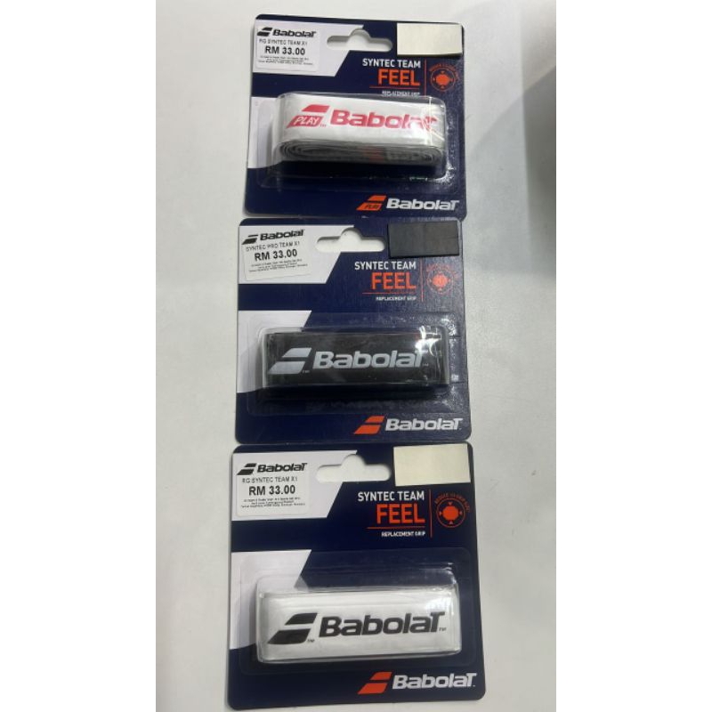 padelgreep Babolat Syntec Pro x1 in zwart - Zona de Padel