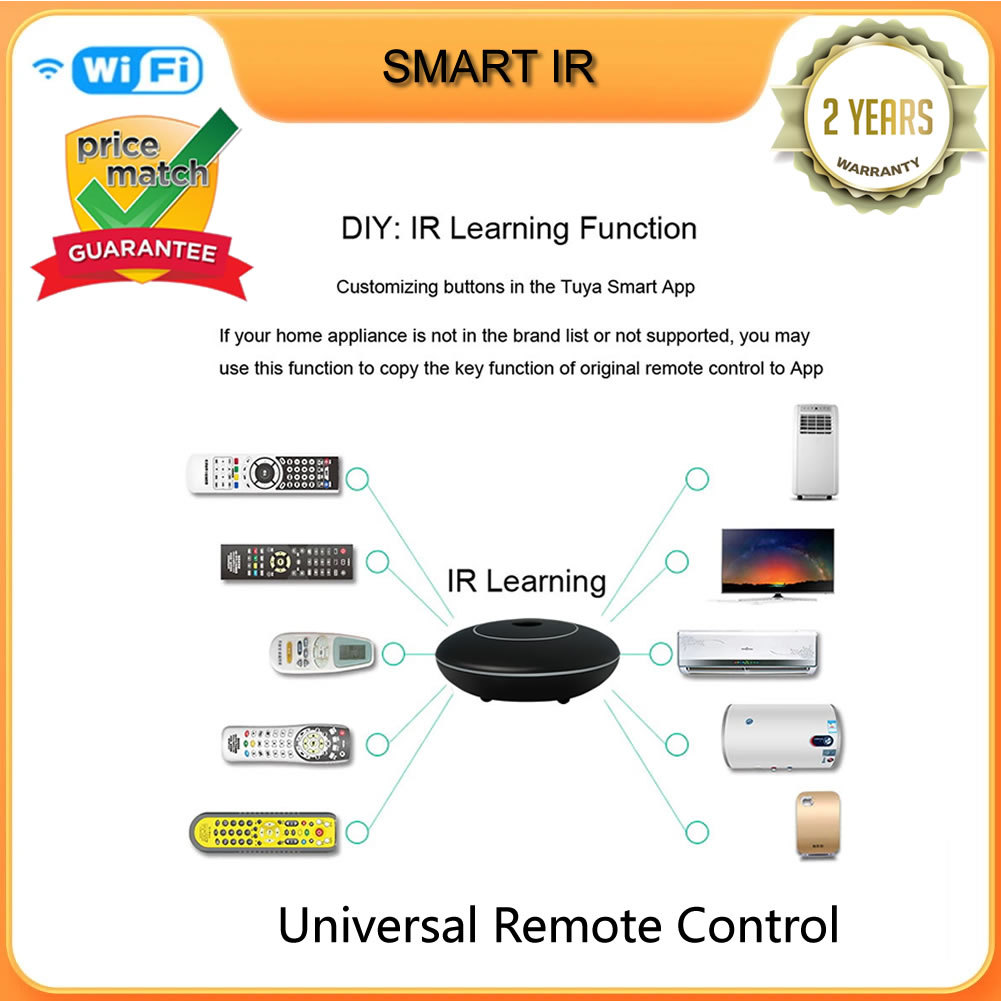 IR Remote Control Smart wifi Universal Infrared Tuya for smart home ...