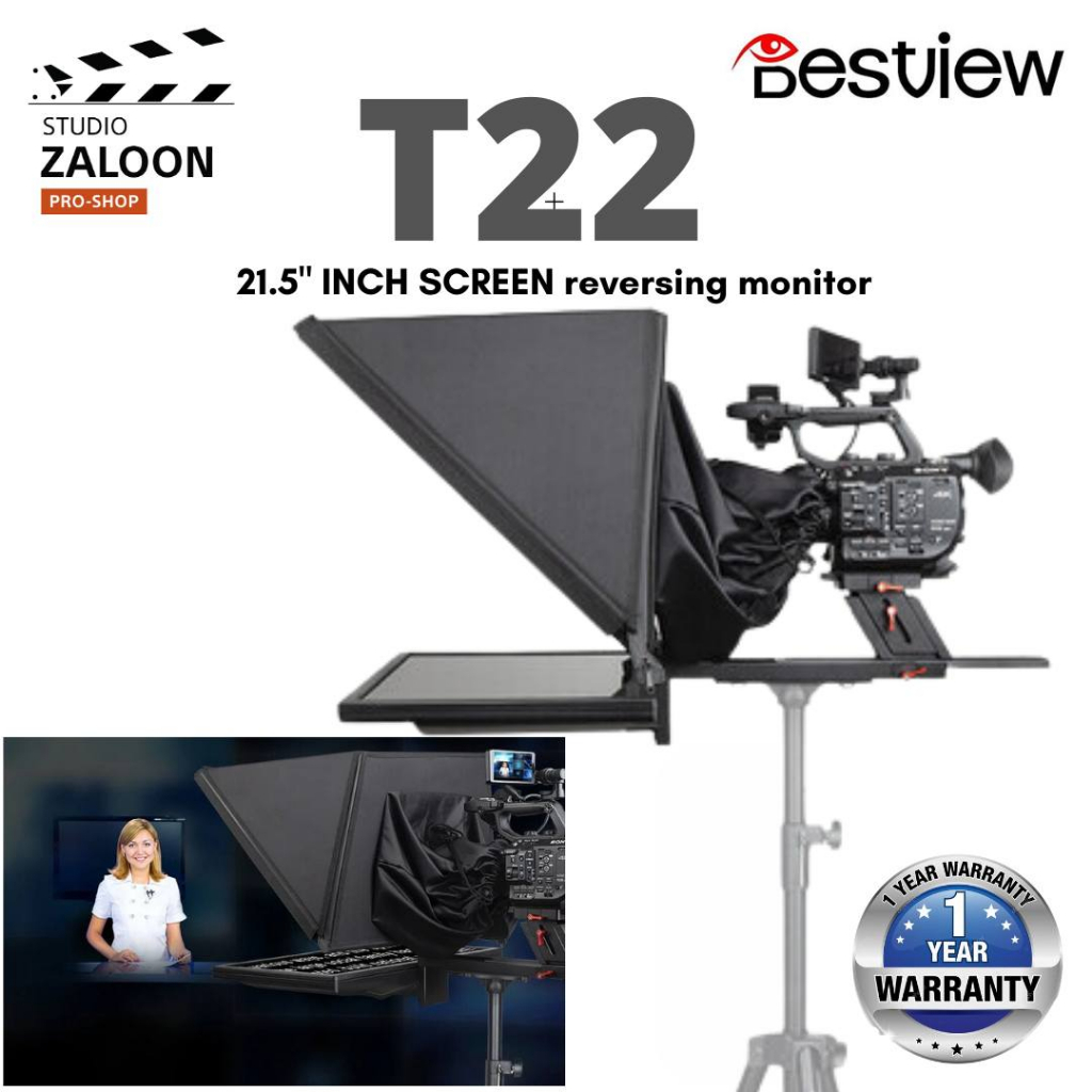 Desview T22 Teleprompter Set with 21.5