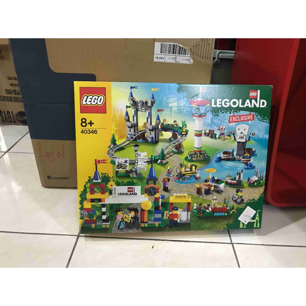 Original LEGO 40346 Legoland Exclusive Legoland Park New MISB | Shopee ...