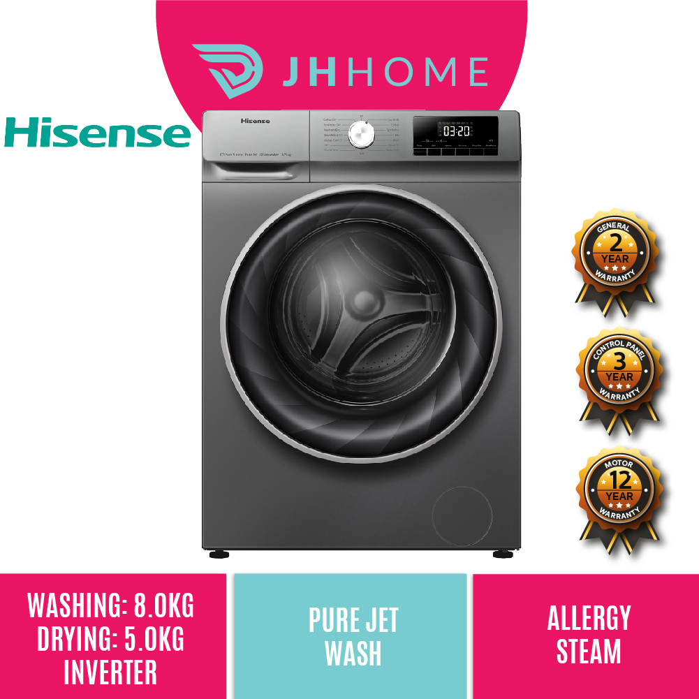 Hisense 10.5/7KG Inverter Combo Washer Dryer WD3Q1043BT | 8.5/6KG ...