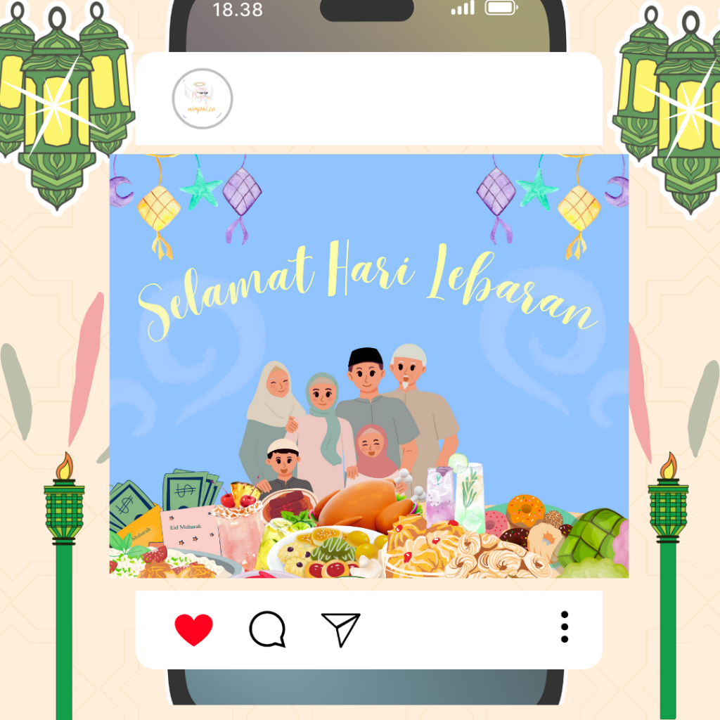 KAD RAYA DIGITAL/VIDEO KAD RAYA (HD) PELBAGAI DESIGN PILIH GAMBAR, LAGU ...