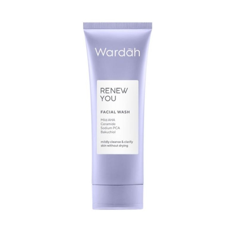 Wardah Renew Anti Aging Series Face Wash Toner Eye Serum Day