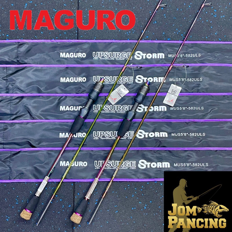 Jom Pancing MAGURO JAPAN🇯🇵 UPSURGE STORM SOLID CARBON UL ULTRA