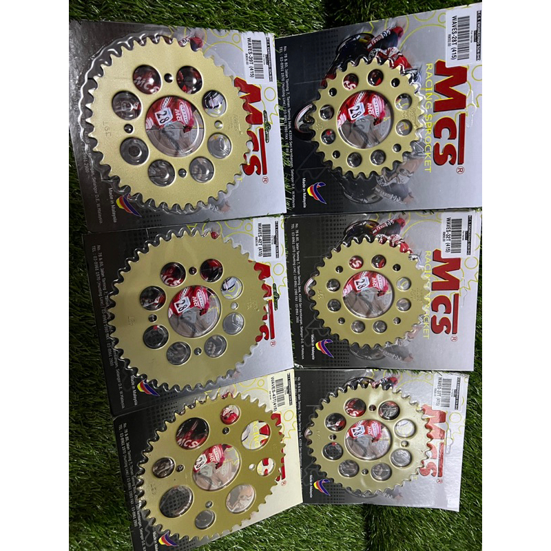 100% ORIGINAL MCS 415-H RACING SPROCKET SUZUKI RAIDER R150 Fi GSX150 ...