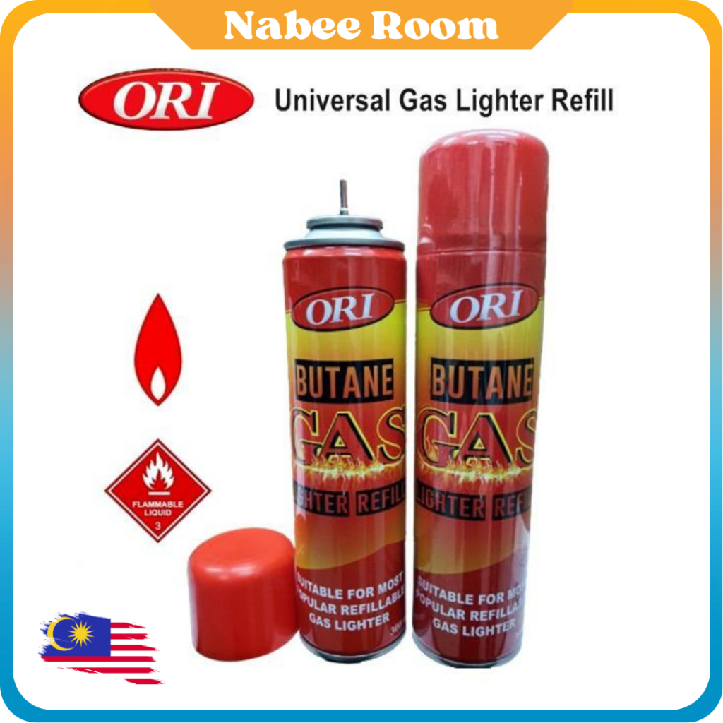 NabeeRoomOS Ori Refill Genuine Butane Gas For All Lighters Universal
